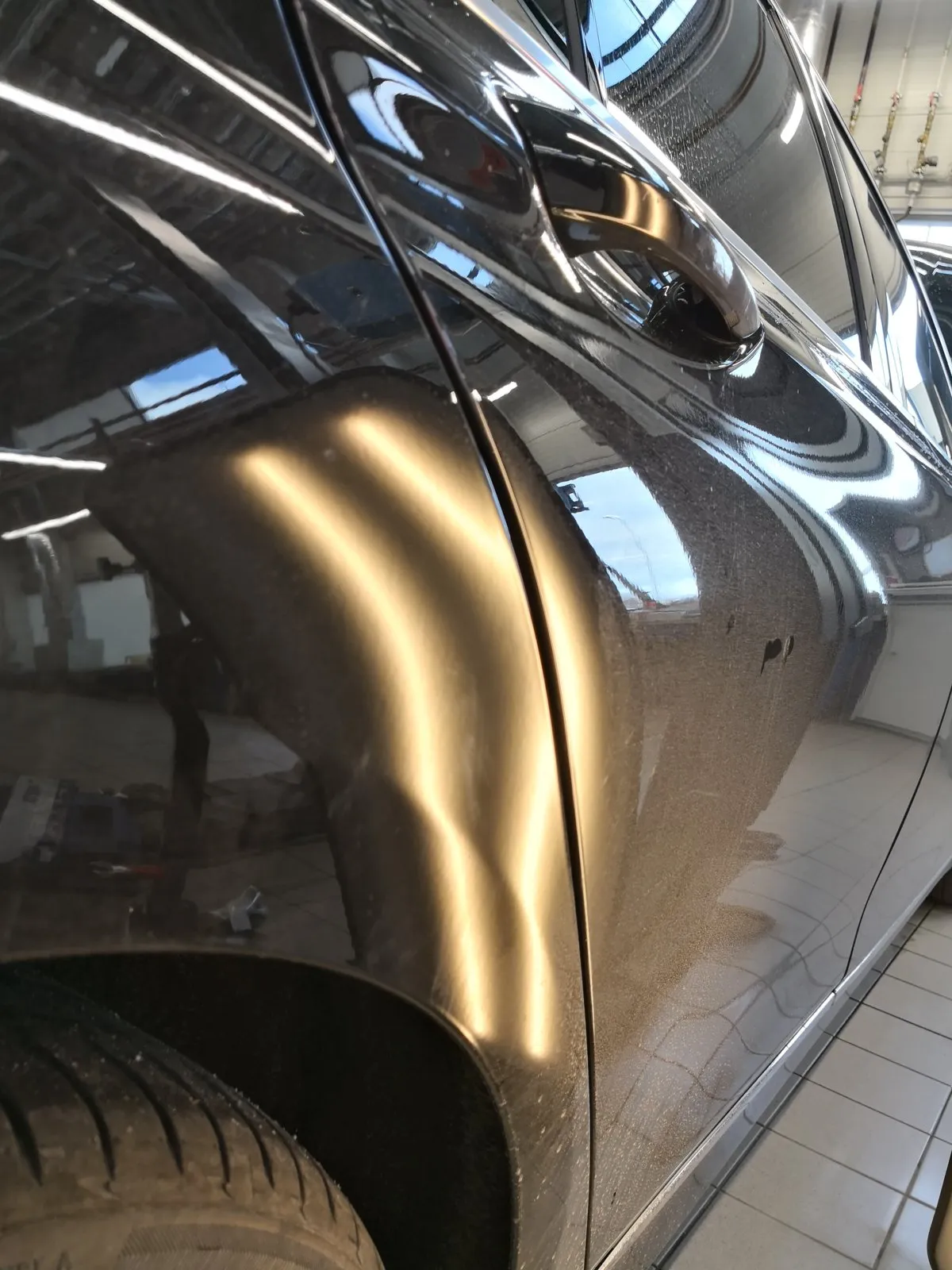 BMW – tagatiib, parkla mõlk – Pärast